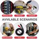 220 Pcs Heat Shrink Tubing Kit-3:1 Ratio Adhesive Lined,Marine Grade Shrink Wrap, Industrial Heat-Shrink Tubing (Black,Red)