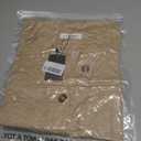 Women Button Down Henley Shirts V Neck Long Sleeve Fashion Dressy Casual Tops Trendy Blouses Loose Fit Tunic (Beige, M)