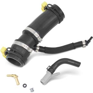MUNIK LR049990 Radiator Hose 3-Piece Set For Range Rover L663 L405 L560 L320 L494 L462 L319 3.0 5.0 SC Peat # LR049990 LR045239