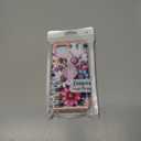 TEECOVER Heavy Duty Case for iPhone 13/14, White/Pink Flowers