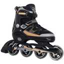 MammyGol Adult Inline Skates for Men Women, Blades Roller with Carbon Steel Bearings, TPR Brake, 3D Mesh, EVA Lining, PVC Upper | Adjustable Size Better Fit for Beginner Skating Enthusiasts Khaki