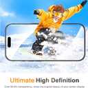 6 x Wiaocit 3 Pack Tempered Glass Screen Protector for iPhone Air, 9H Hardness, Bubble Free, Case Friendly