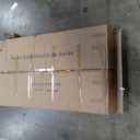 39" Solid Wood Dining Room Table for 2-4,Modern Farmhouse Rectangular Kitchen Real Wooden Table,Mid Century Fluted Design Furniture Desk for Home,Small Space,Apartment,Living Room Walnut