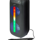 iLive "Jam Time" Wireless Speaker System with LED Lights and Mic 