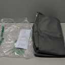 Explore Land Dog Crate Cover Heavy Duty Polyester Pet Kennel Sunshade Universal Fit for 36 inches Wire Cage (Grey)