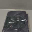 ChrisDowa Blackout Door Curtains for Doorway Privacy, Grommet Closet Curtains for Bedroom Closet Door, Thermal Insulated Temporary Doorway Cover Room Divider Drapes 1 Panel, Dark Grey, 34 x 80 Inch