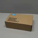 Veise Fingerprint Door Lock with 2 Lever Handles - Keyless Entry Door Lock, Electronic Keypad Deadbolt, Digital Smart Code & Front Handle Sets, Auto-Locking, Easy Installation, Matte Black