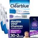 Clearblue Advanced Digital Ovulation Test Kit, 32 Ct