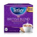 Tetley British Blend Premium Black Tea, 80 Teabags (Pack of 6)