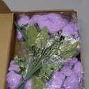 8 Pack Purple Peonies Artificial Flowers, Fake Silk Hydrangea Bouquet for Bridal Wedding Home Table Decor Reusable Dining Opening Ceremony Birthday Arrangement Faux Floral