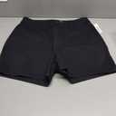 Amazon Essentials Women's Mid-Rise Slim-Fit 5 Inch Inseam Khaki Short (12, Black)