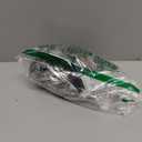 RENERSHOW Grey Bob Short Wigs for White Women Ombre Gray Bob Wig with Bangs Straight Bob Haircuts Heat Synthetic Wigs for Old Lady Average Size Wig