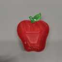 Apple Shaped Ceramic Bowl - 4 Inch Fruit Salad Dessert Dish for Kitchen & Dining Decor, Cute Snack Bowls for Kids Breakfast, Party Serving