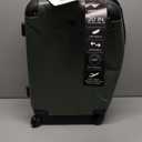 Travelers Club Chicago Hardside Expandable Spinner Luggage, Thyme Green, 20" Carry-On