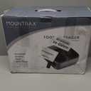 MOUNTRAX Foot Massager Machine with Heat, Foot Massager for Plantar Fasciitis, Neuropathy Pain, Shiatsu Foot Massager with Remote, Fits Feet Up to Men Size 12 (Black)