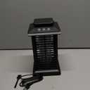 Bug Zapper Outdoor, Mosquito Zapper 2 in 1 Portable & Rechargeable Bug Zapper Outdoor with 4000mAh Battery & LED Night Light, 4000V Electric Fly Zapper for Outside,Patio,Backyard,Garden (Black)