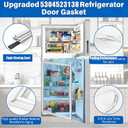 Upgraded 5304523138 Refrigerator Door Gasket for Frigidaire Electrolux