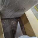 3-in-1 Swivel Rocking Recliner Chair, Oversized MALOL Glider with Ergonomic Back, PU Leather Recliner for Living Room and Nursery (Cocoa)