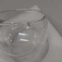 CNGLASS 8oz Double Wall Glass Coffee Mugs,Clear Insulated Espresso Glass Mugs with Handle for Latte,Cappuccino,Coffee,Set of 4