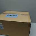 Lotus Atelier Modern Table Lamp, Smoked Glass Shade, Brushed Metal Base Aesthetic Home Decor