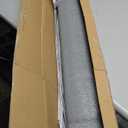 4' x 16' Light Grey Retractable Wave Awning Cover, Replacement Pergola Awning, Slipline Retractable Shade Sail for Outdoor Gardens, Patios, Decks and Gazebos