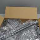 Corner Shower Caddy Tension Pole, Tension Rod Organizer, 4-Tier Adjustable Floor to Ceiling Shower Caddy 33-127inch, No Drilling Shower Shelf for Inside Shower (Gray)