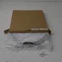 AKCISOT Atomic 14 Inch Wall Clock Analog Clocks for Indoor Kitchen, Battery Operated Clock for Bedroom Office Classroom Living Room(Black)