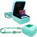 JCHPINE Silicone Cover Case for Bitzee Interactive Digital Pet and Case, Protective Skin Sleeve for Bitzee Virtual Electronic Pets Accessories (for Original 15 Animals) (Teal)