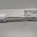 No Tools No Drill Cordless Roman Shades for Indoor Windows 100% Blackout, for Window Size 30" W 64" H White