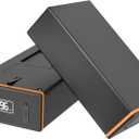 2-Pack 6000mAh Power Mag Battery Pack for Moultrie Edge Cellular Trail Camera - Digital Display & 20W PD Fast Charing & Solar Panels Charging-Work with Moultrie Edge,Edge Pro,Edge 2,Edge 2 Pro,Edge 3