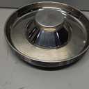Zopeal 6 Pcs Stainless Steel Puppy Bowls 13.4'' Puppy Feeder Dog Water Food Feeding Bowl for Multiple Weaning Small Dogs Cats, Pet Eating at The Same Time, Cylinder Style