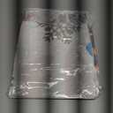 GPGHE Flamingo Christmas Decorations Funny Shower Curtain Flamingo Holiday Bath Curtain Decor with 12 Hooks 71x71 Inch