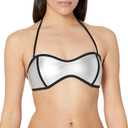 Body Glove Women's Standard The 91 Tainted Love Retro Bandeau Bikini Top Swimsuit, M