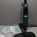 Pursteam ScrubMaster Steam Mop with Dual Scrubbing Head, LED Headlights, Adjustable Steam Control, Anti-Slip Swivel Head, Cable Holder & Upright Lock