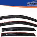 GXYWADY 4PCS Window Vent Visor Rain Guard Shade Replacement for Civic Sedan 2016 2017 2018 2019 2020