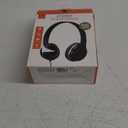 GPX IAH57B Wired Headphones Padded 3-d Accs Swivel Earcups/adjustable Headband