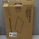 JOHO BAKING Cookie Sheets for Baking Nonstick, 2 Pack Heavy Duty 0.8mm Baking Sheet Pan Set Quarter(9x13in) & Jelly Roll(10x15in) with Diamond Texture, Gold Commercial Grade, Small Oven Safe