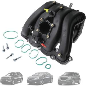 Engine Intake Manifold with MAP Sensor & Gaskets FIT 2010-2017 Chevrolet Equinox Malibu GMC Terrain Buick Regal 2.4L 12637620