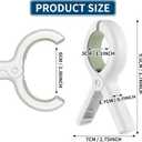 Senbowe 12 Pack Beach Towel Clips,Pool Chair Clips,Heavy Duty Plastic Clothes Pins,Quilt Drying Clips,Windproof Clothes Clips,Keep Your Towel,Clothes,Blankets to Dry on Clothesline and Hanging Rack (Blue, Green, Pink (3.7 Inch))