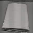 Mayfair Linen 100% Organic Cotton Percale Sheets California King Size - White Cotton Percale Sheets California King, 4 PC Percale Sheets Calking Size, Soft & Crisp, Cooling Sheets, 16" Deep Pocket