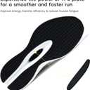 Men's Running Shoes-Breathable Walking Non-Slip Athletic Sneakers Lightweight Gym Comfortable Tennis Road Sneaker Training Shoe Men with Boxes (9.5, Black)