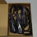 Fenghuangwu 6 Pack Curtain Tie Backs Rope Tassels for Curtains Drape tiebacks Handmade Outdoor Home and Outdoor Decorative (Black, 6p)