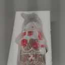 Sheaifun Gingerbread Christmas Decorations Indoor Snowman Christmas Decorations Resin Snowman Figurines Living Room Table Decor Gifts for Women 3 * 3.75 * 7.75 Inch