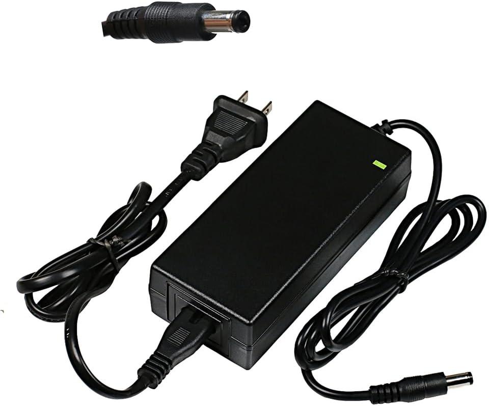 42V 2A DC Male Power Adapter for 36V Electric Bike Lithium Battery Charger,Escooter Ebike Battery Charger Connector Diameter 5.5mmx2.1mm/2.5mm