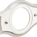 Renovation Shower Cover Plate for 2-Handle or 3-Handle to 1-Handle Shower Updates, Brushed Nikel