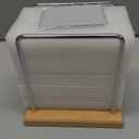 QLKUNLA Newtons Cradle Balance Balls Science Physics Gadget Desktop Decoration Kinetic Motion Toy for Home and Office (Beech,5 Balls)