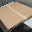 Kate and Laurel Sylvie Western Cowboy Horseback Ranch Abstract Neutral 2 Framed Canvas Wall Art by The Creative Bunch Studio; 30x30 Brown; Modern Abstract Cowboy Art for Wall