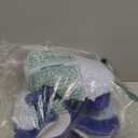 ELDONE Cute Scalloped Bathroom Rugs, Microfiber Tufted Bath Mats, Fun Navy Blue Bathmat for Bath Room Bathtub Shower, Preppy Trendy Bathroom Mat for Sink Bedroom, 30" x 20" (1'8" x 2'6" (Rectangular))