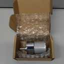 Greartisan DC 12V 200RPM Gear Motor High Torque Electric Micro Speed Reduction Geared Motor Eccentric Output Shaft 37mm Diameter Gearbox