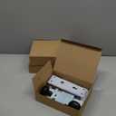 newliplace 3 Pack Mortise Lock Set for Interior Door, Vintage Old Door Knobs with Lock and Skeleton Key, Antique Door Knobs Matte Black Finish